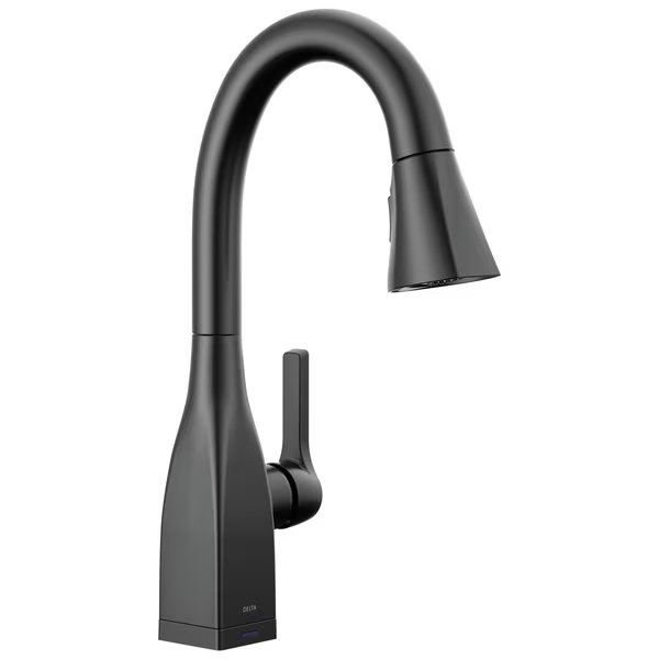 Mateo Single Handle Pull-Down Bar / Prep Faucet With Touch2O Technology, Delta, Mfr#: 9983T-BL-DST